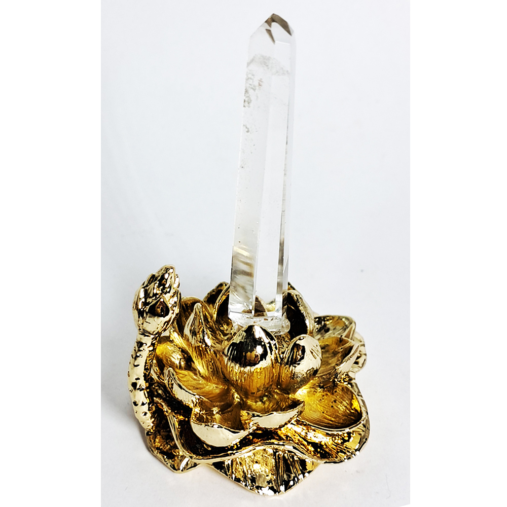 水晶柱高7.5公分&金蓮座【十方】152447