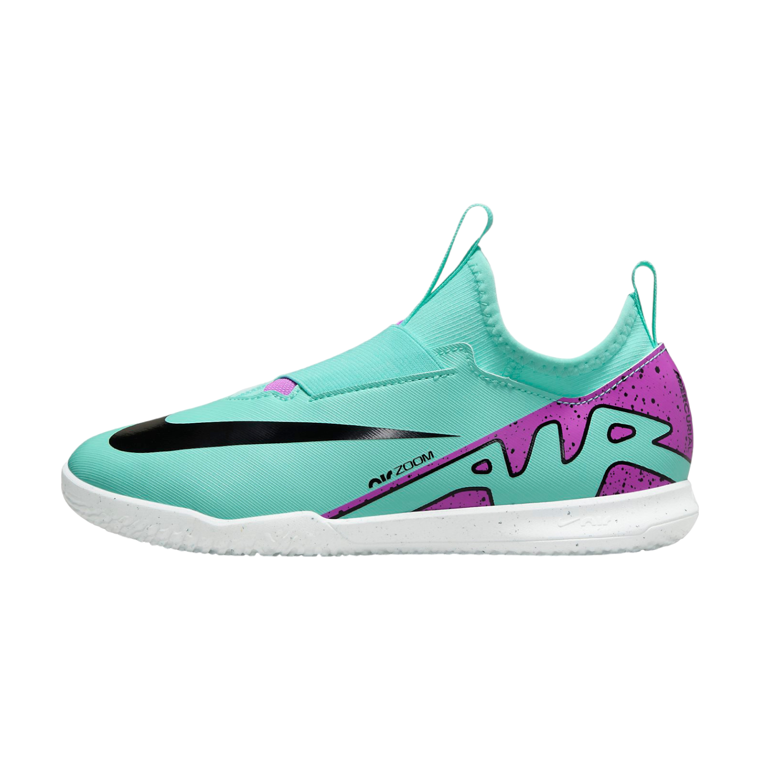 NIKE AIR ZOOM MERCURIAL VAPOR 15 ACADEMY IC PEAK READY 童裝 室內/街場足球鞋 湖水綠色