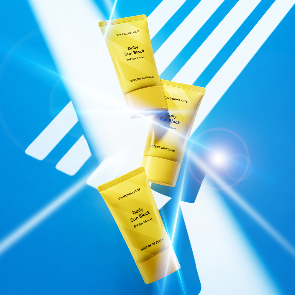 [1+1] Nature Republic California Aloe Daily Sun Block SPF50+ PA++++ 57ml