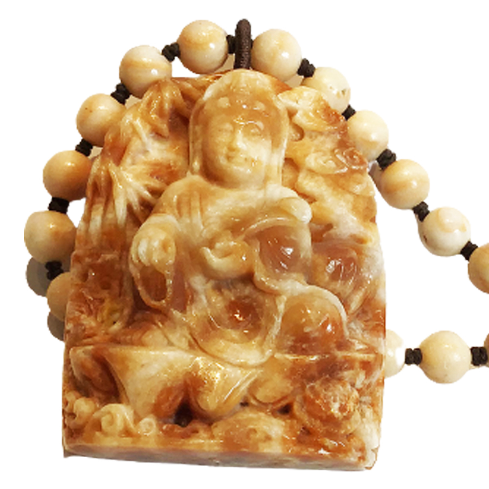 竹林觀音菩薩 精品龍宮舍利項鍊C【十方】129627