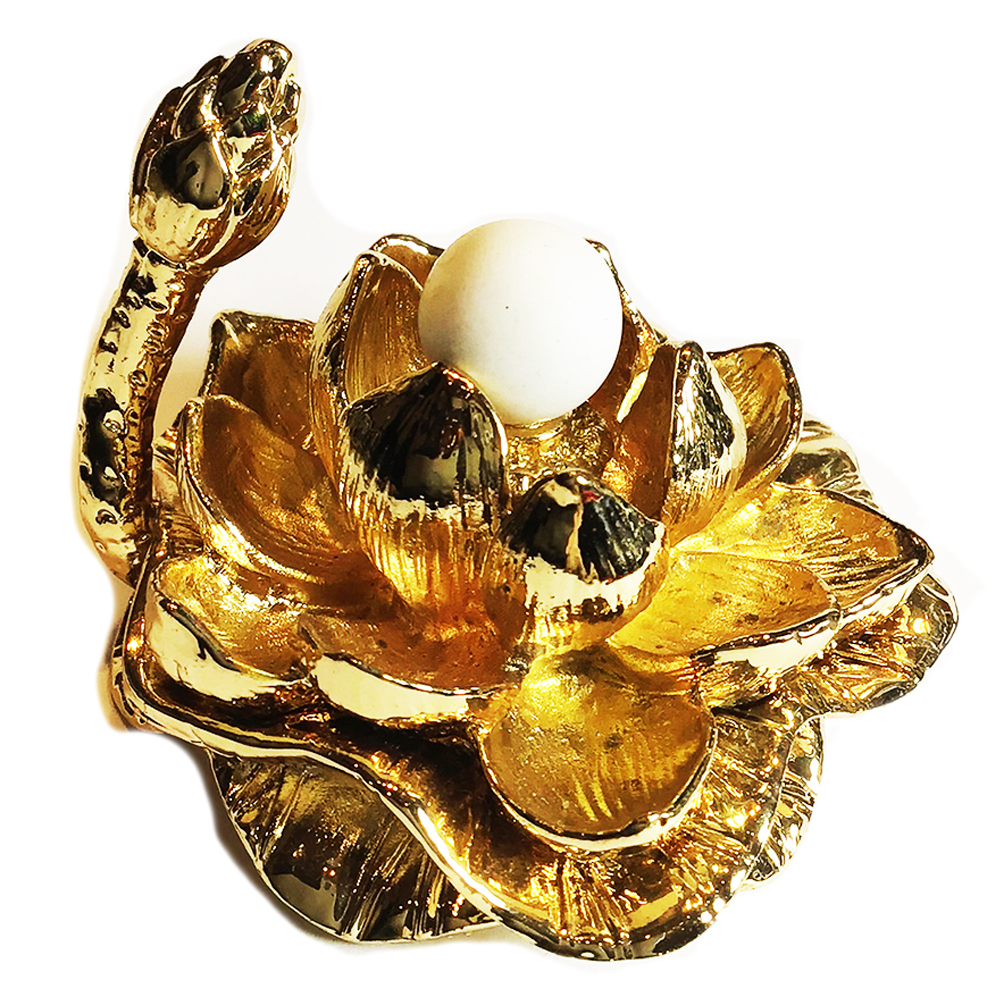 雪山舍利球+金蓮花座【十方】133357