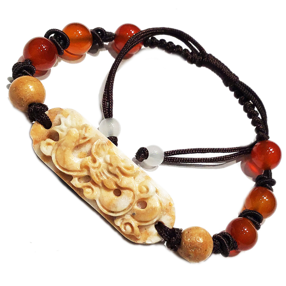 {祥龍}龍宮舍利巧雕手鍊【十方】134979