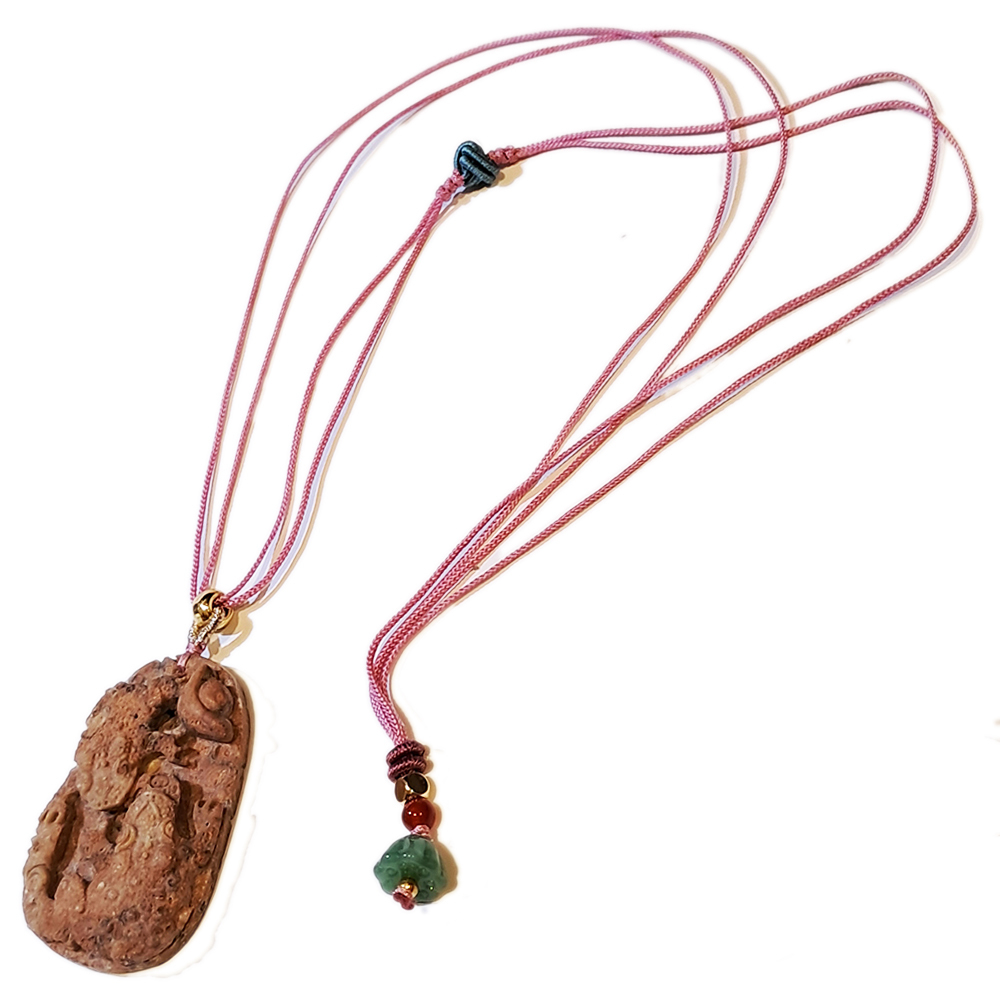 招財蟾蜍{龍宮舍利}蓮花項鍊【十方】151393