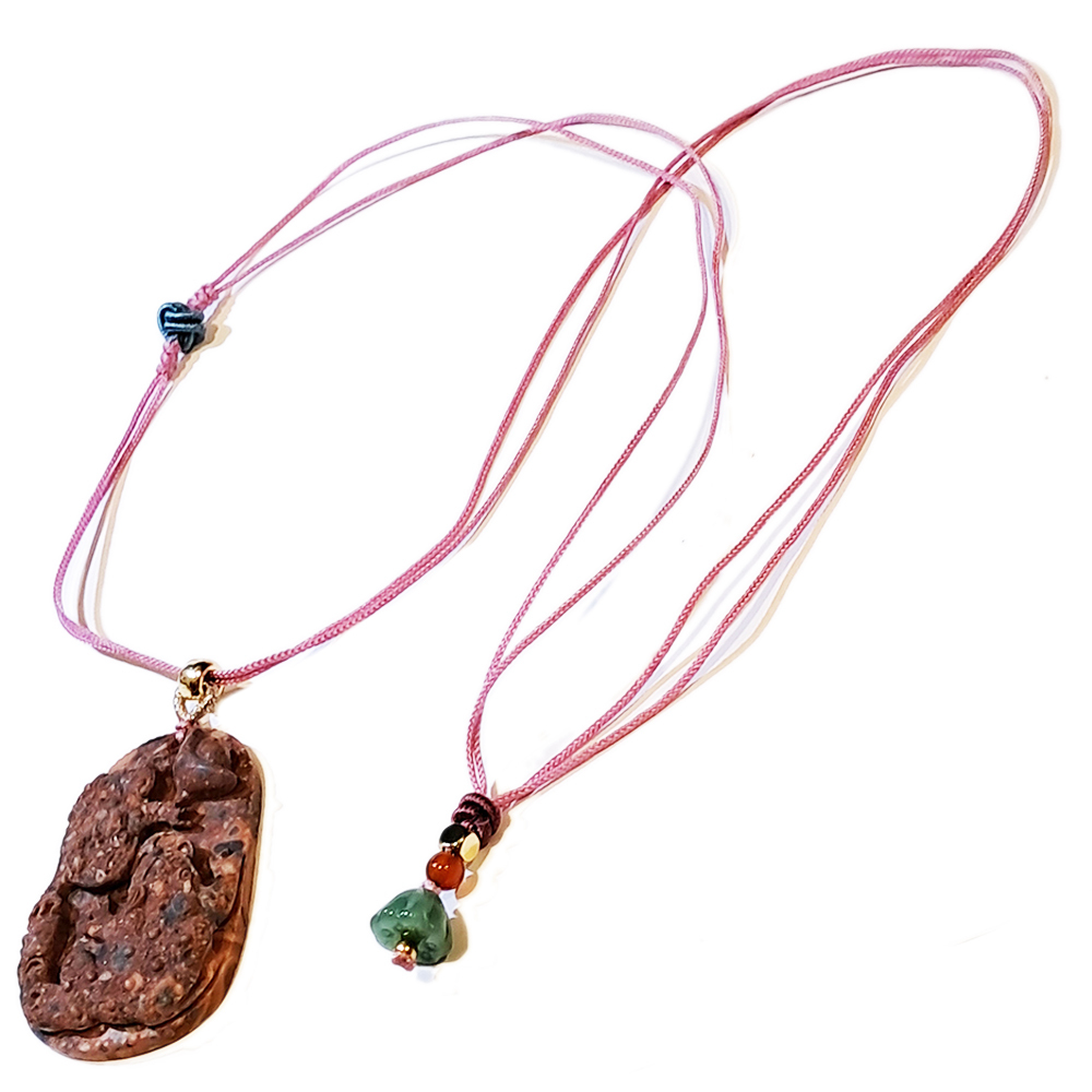 招財蟾蜍{龍宮舍利}蓮花項鍊【十方】151395