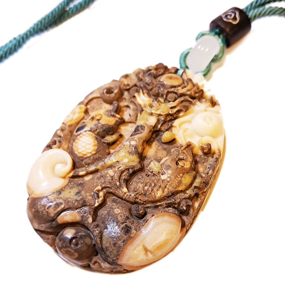 魚躍龍門{龍宮舍利}中國結項鍊【十方】151455