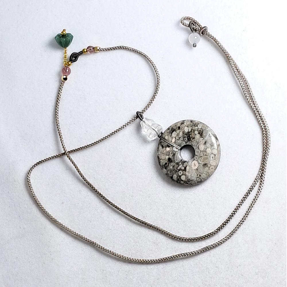 龍宮舍利{平安扣}中國結項鍊【十方】151686