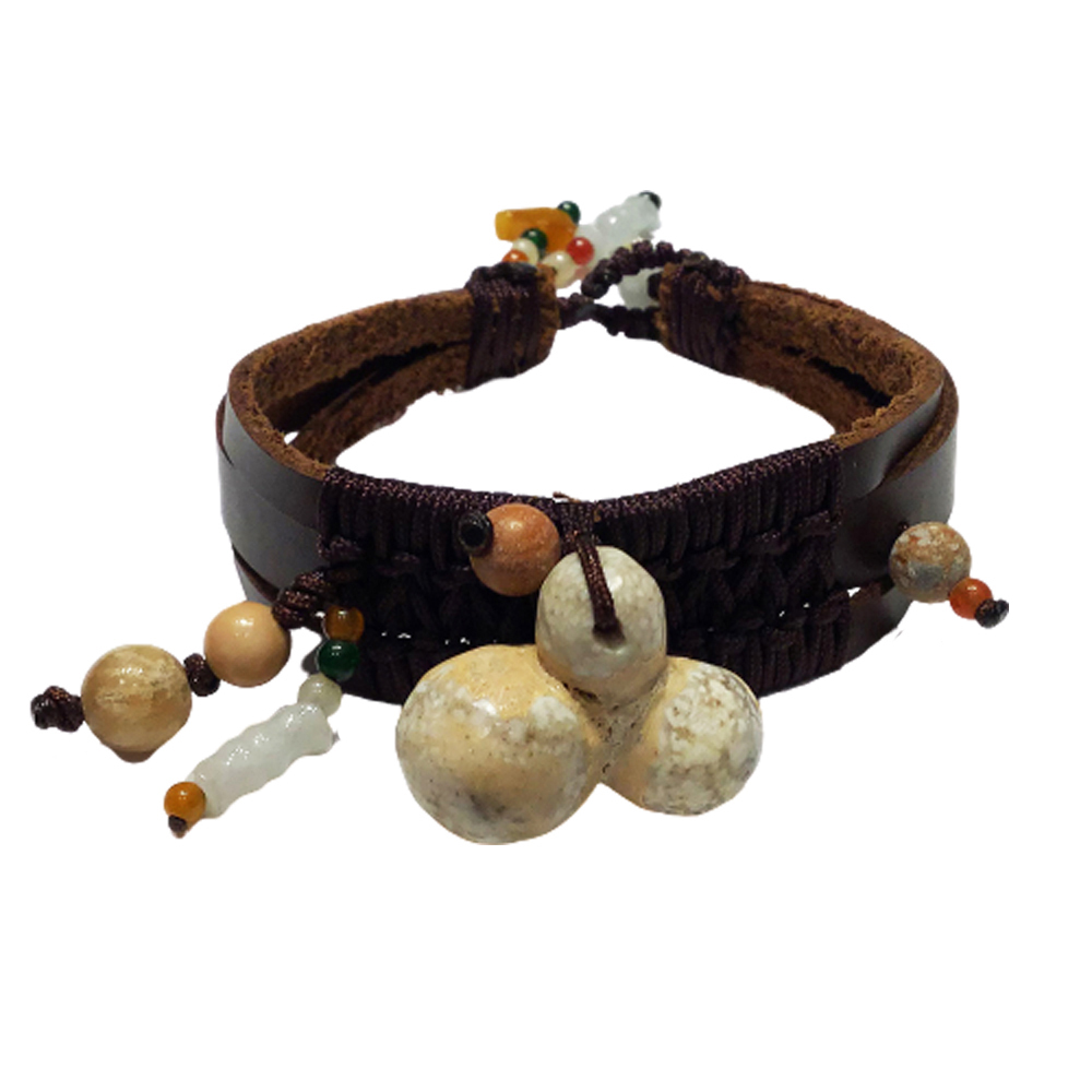 龍宮原礦舍利皮手環【十方】120996