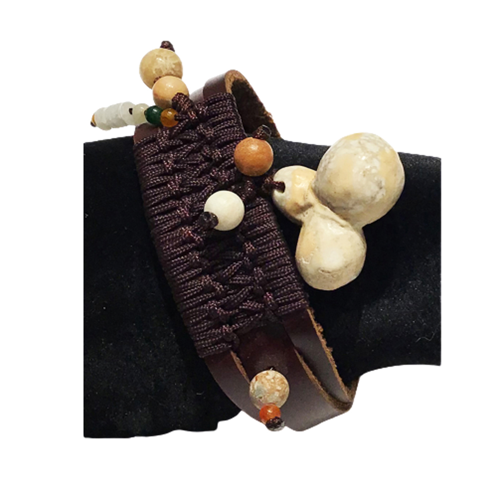 龍宮原礦舍利皮手環【十方】120996