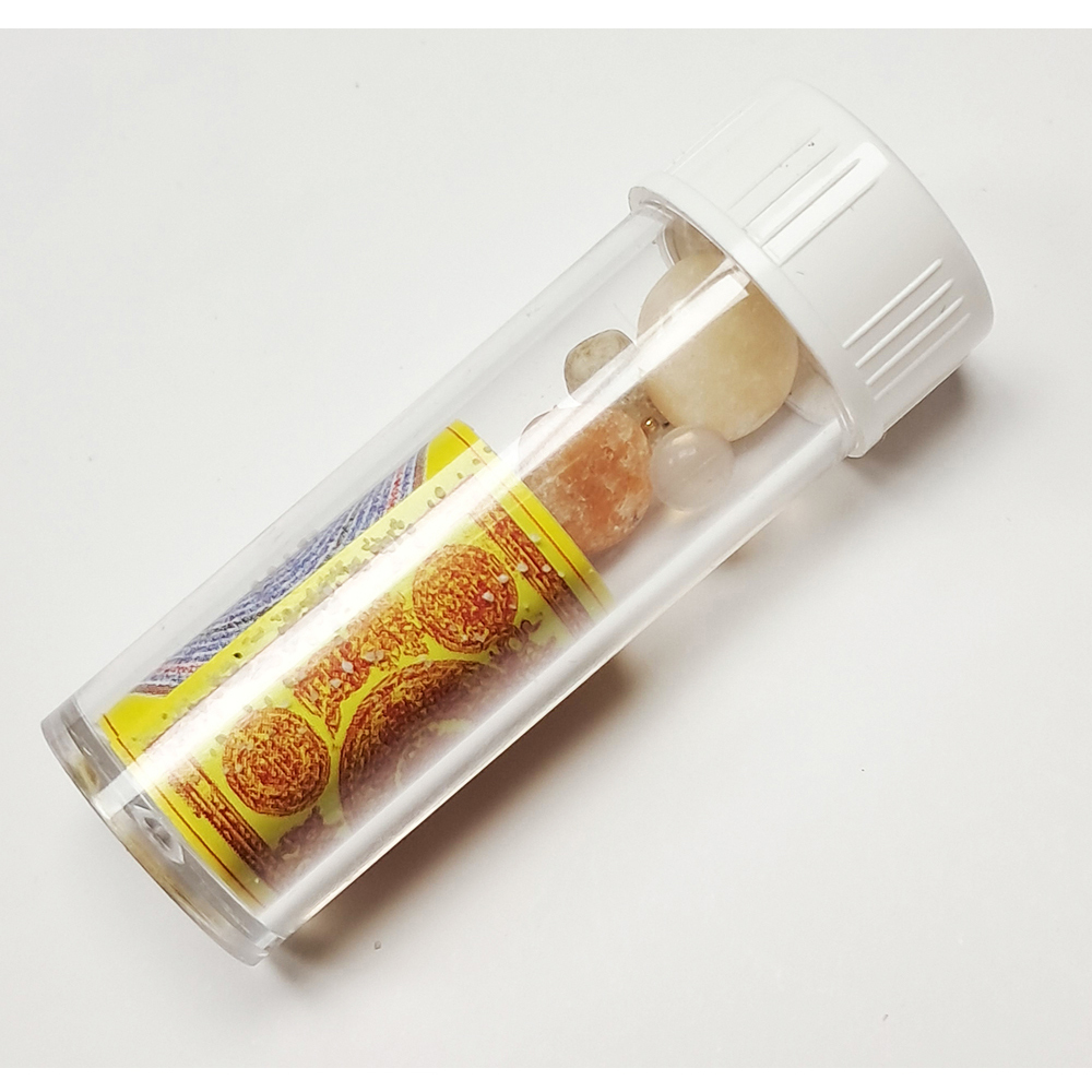 七彩金剛舍利&四臂觀音甘露丸寶瓶+開運香袋【十方】151950