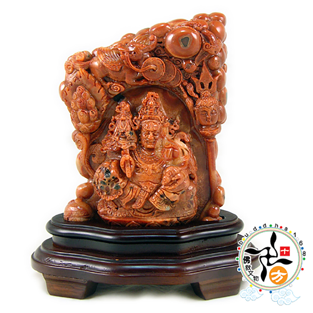 財寶天王{龍宮舍利}佛像A47【十方】115697