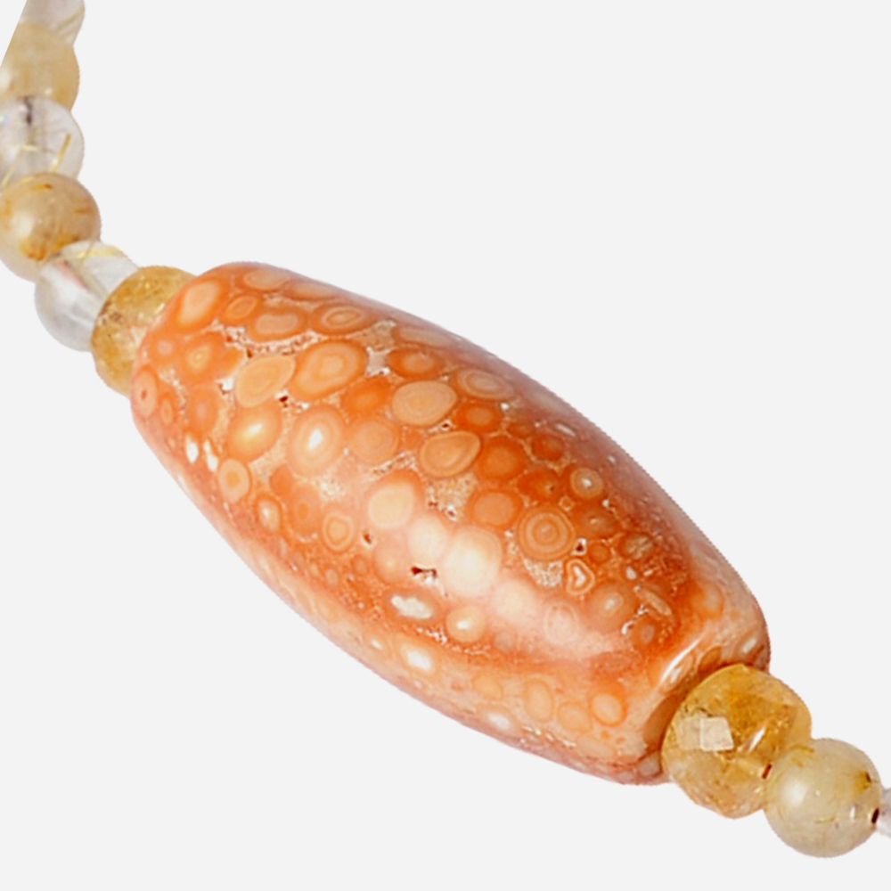 龍宮舍利天珠&鈦晶項鍊【十方】128602