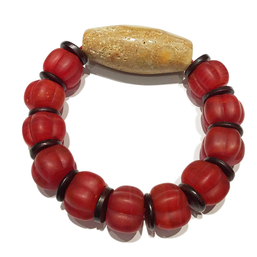 龍宮舍利天珠&福瓜琉璃手鍊【十方】129487