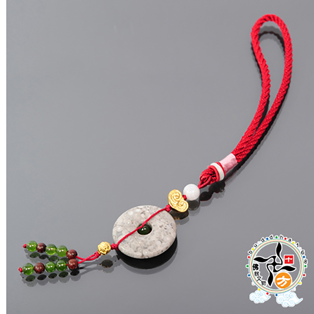 龍宮舍利{平安扣}吊飾【十方】134542