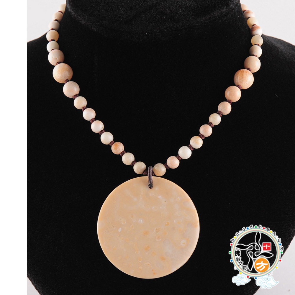 吉祥結八吉祥龍宮舍利能量石項鍊A9【十方】139855