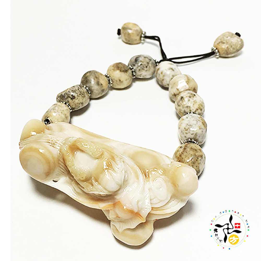 祥龍巧雕極品跳出龍宮舍利手鍊A29【十方】145150