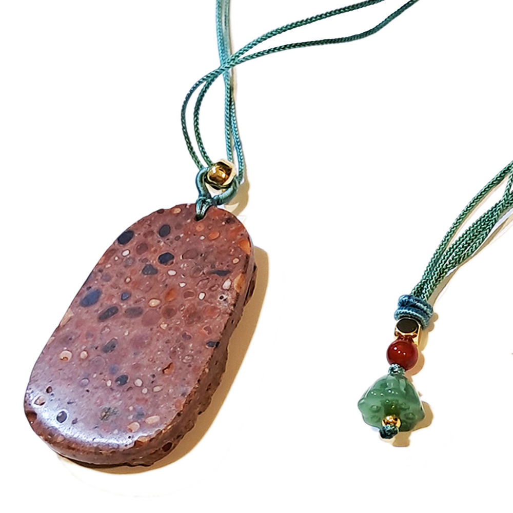 招財蟾蜍{龍宮舍利}蓮花項鍊【十方】151389