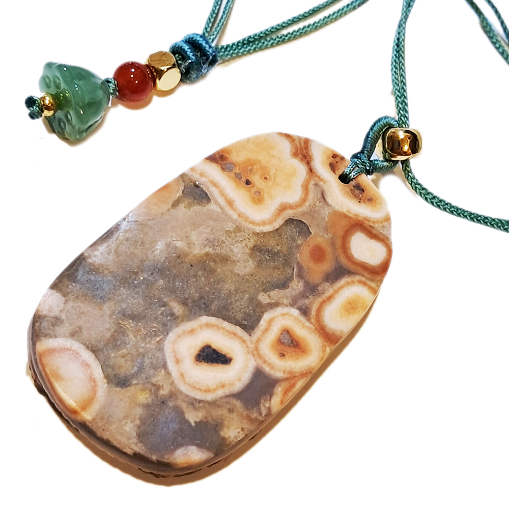 招財蟾蜍{龍宮舍利}蓮花項鍊【十方】151408