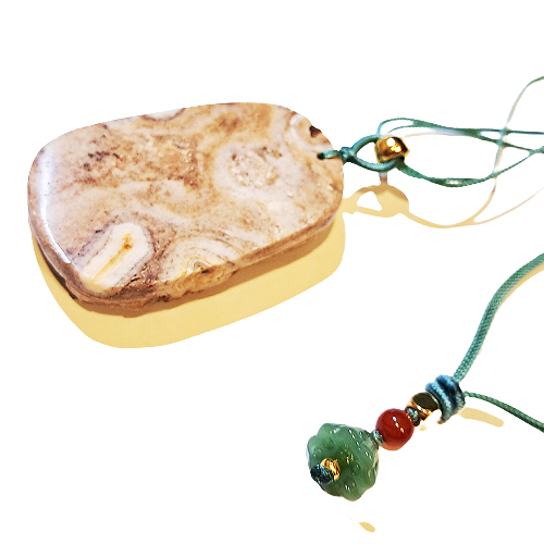 招財蟾蜍{龍宮舍利}蓮花項鍊【十方】151414