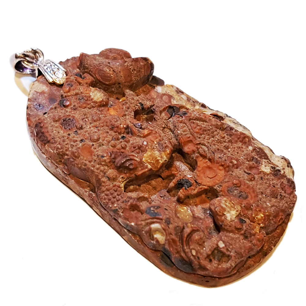 招財蟾蜍{龍宮舍利}墜飾【十方】151419