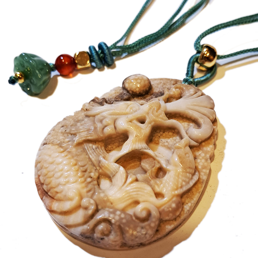 鰲龍{龍宮舍利}中國結項鍊【十方】151464