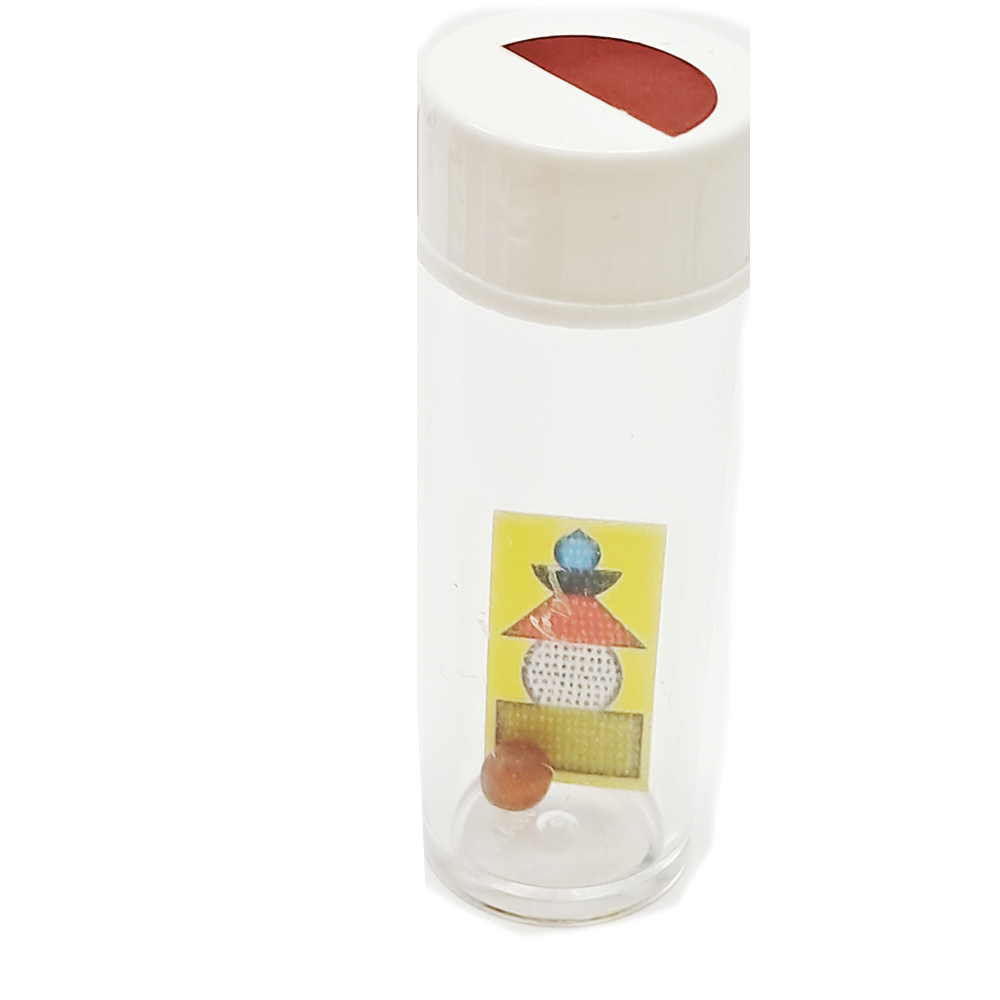 金剛舍利{紅色系}4mm寶篋印塔 寶瓶+聚財香袋【十方】151954