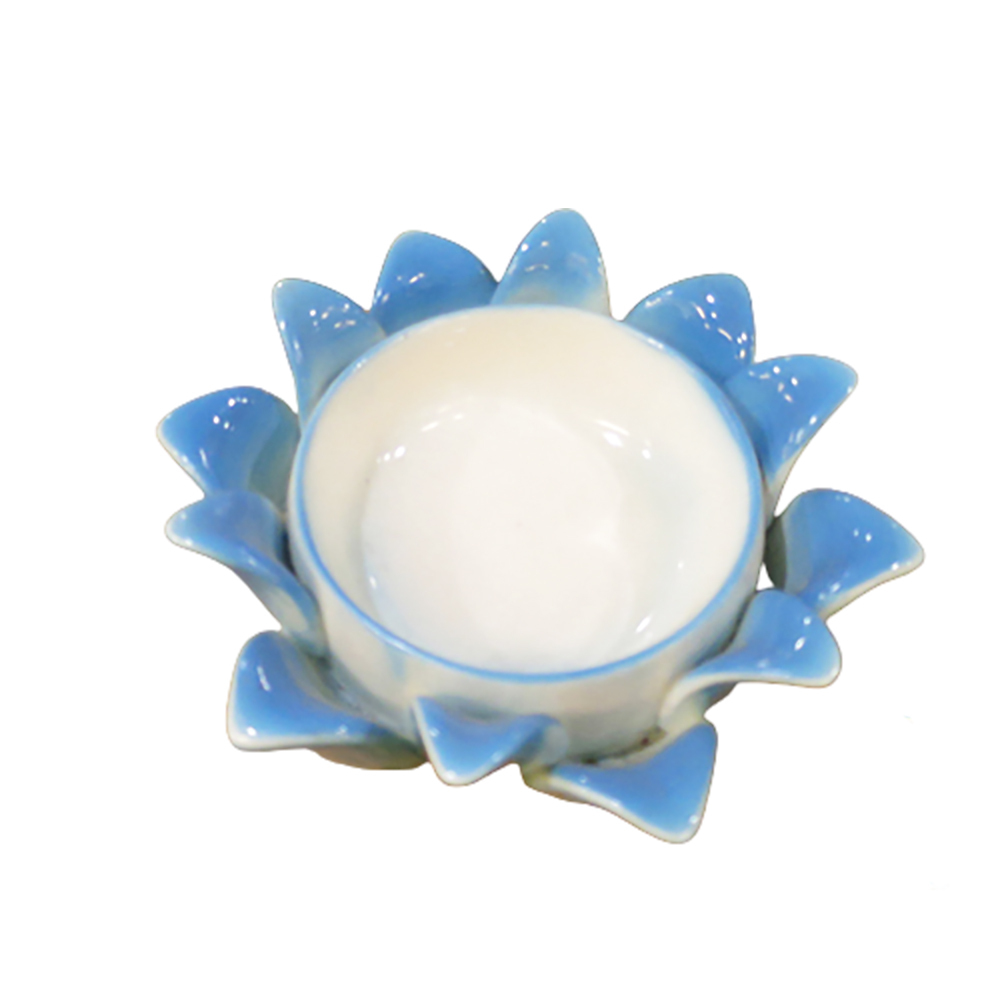 精緻青瓷蓮座{安心寧神)【十方】114459