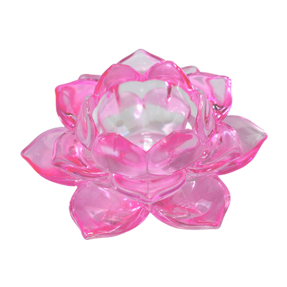 琉璃粉蓮燈座【十方】128818