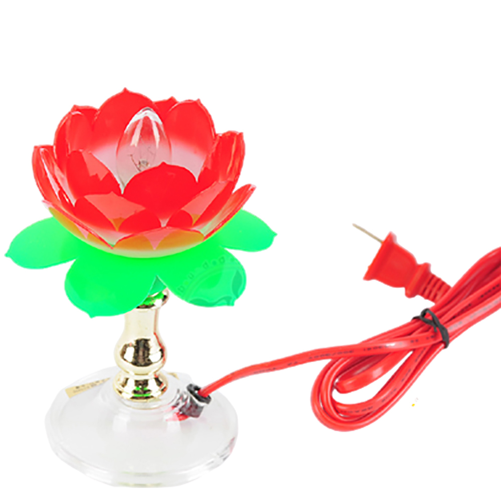  小蓮花電燈 15公分 一對【十方】140276