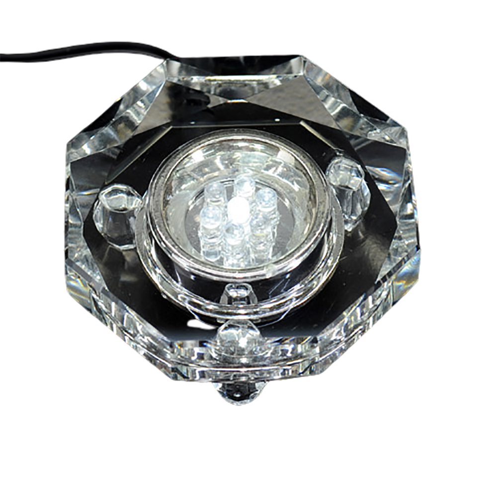 八角形水晶燈座{白光}【十方】144827