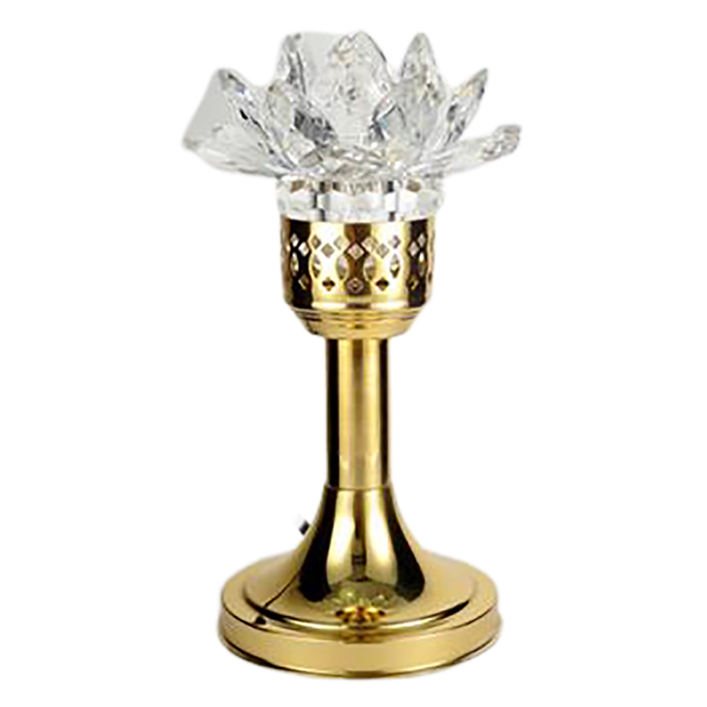 水晶蓮花燈22公分1個【十方】148789