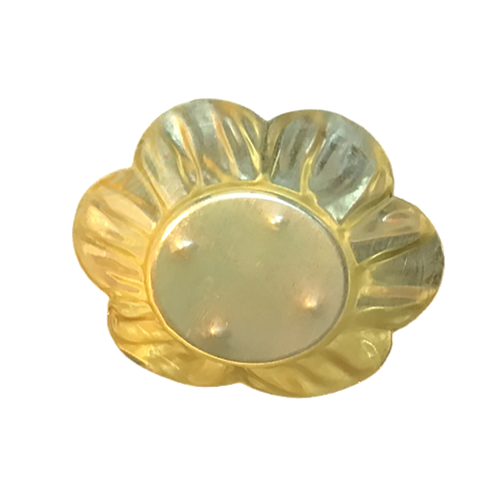 迷你銅花盤{放鐵盒酥油粒)6公分【十方】147009