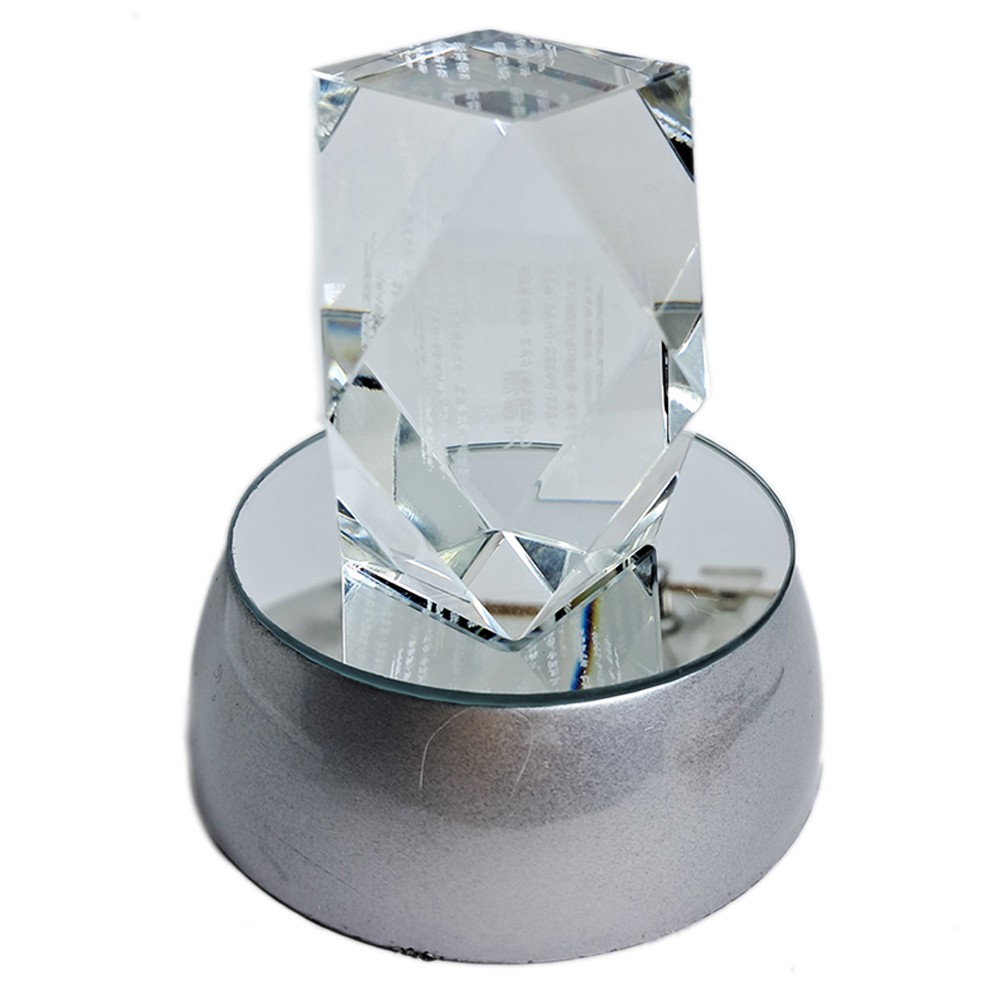 藥師咒 水晶柱+七彩led燈座【十方】146870