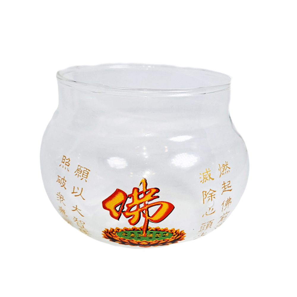 佛耐熱玻璃油杯【十方】150032