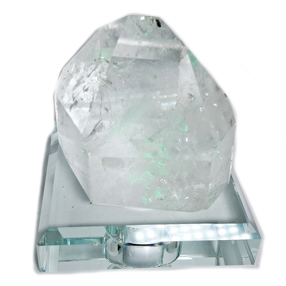 水晶柱6.3公分&led燈座【十方】152489