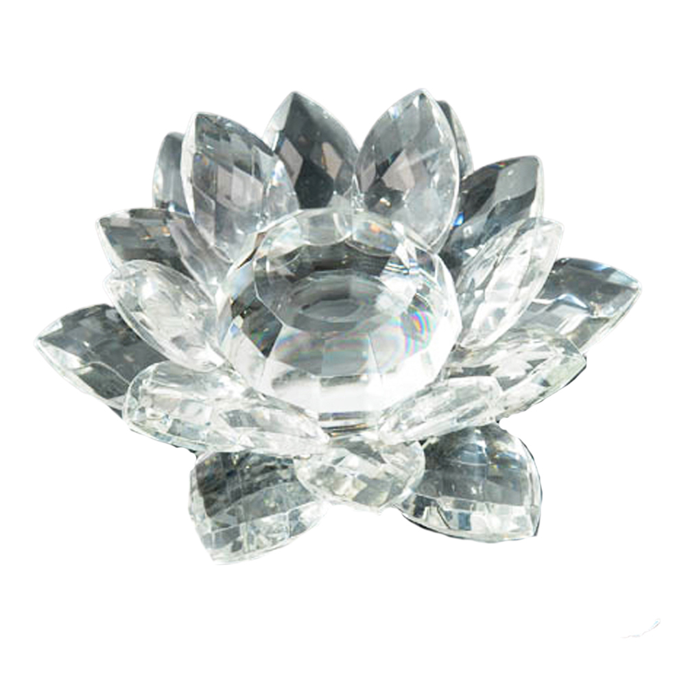 水晶蓮花(大平台)15公分【十方】135421