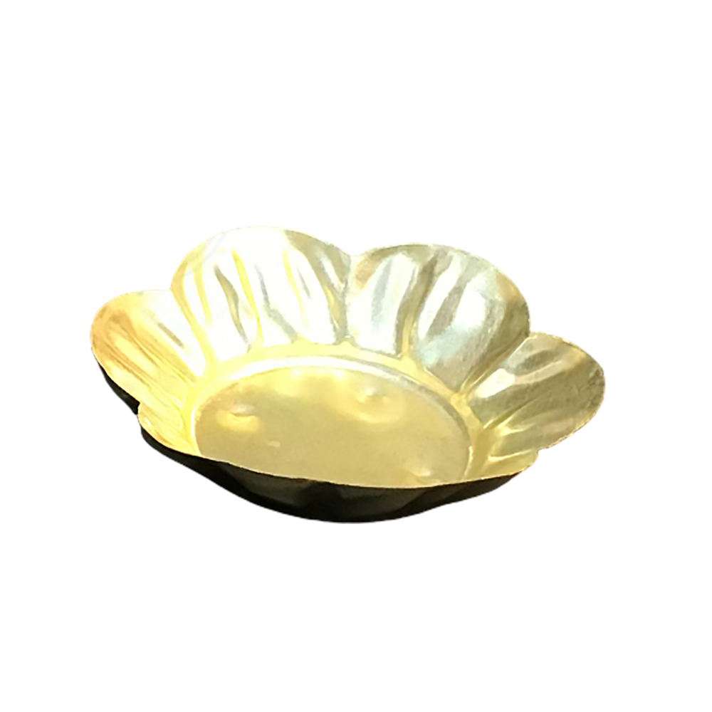 迷你銅花盤{放鐵盒酥油粒)6公分【十方】147009