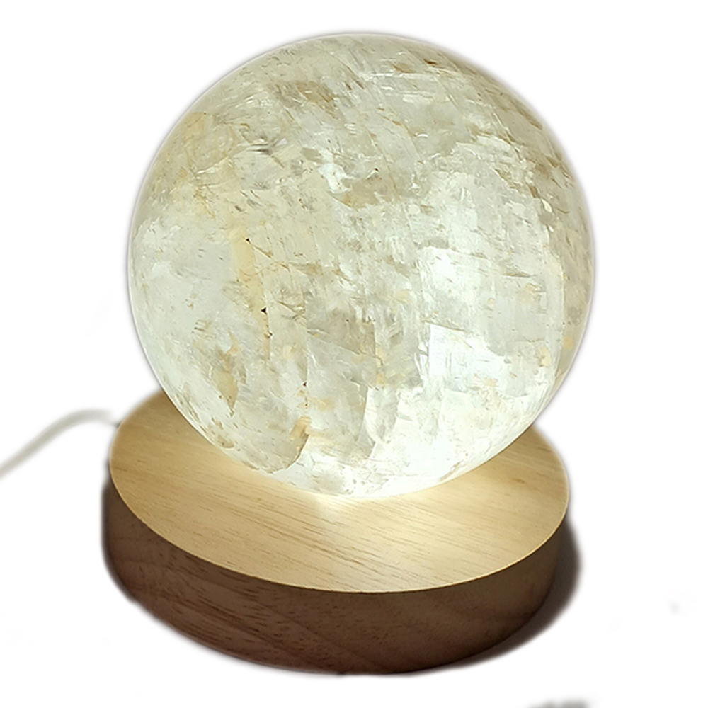 水晶球9.3公分&led燈座【十方】152420