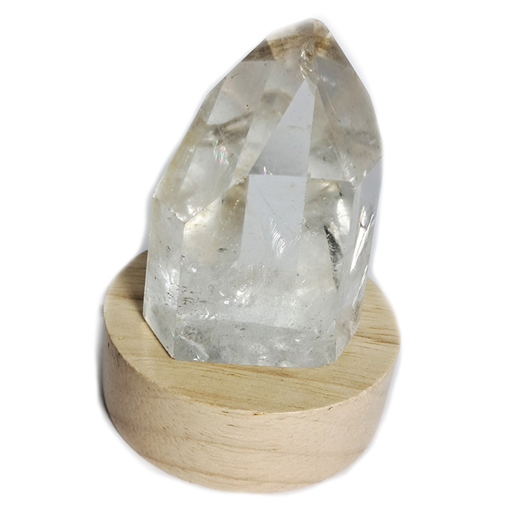 水晶柱6公分& led燈座【十方】152470