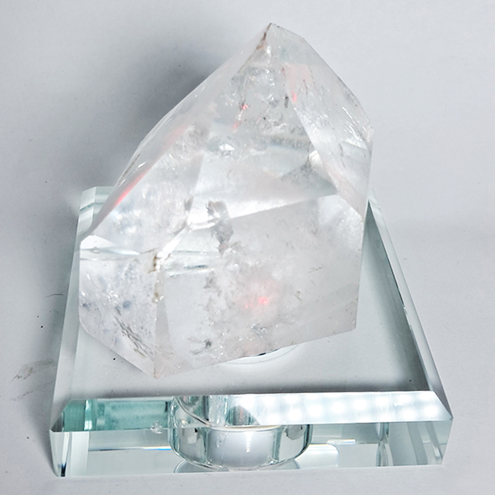 水晶柱6.3公分&led燈座【十方】152489