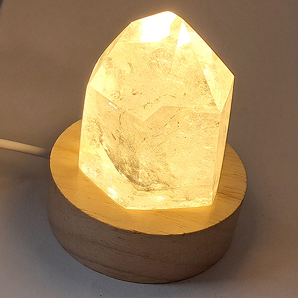 水晶柱5.3公分& led燈座【十方】152471