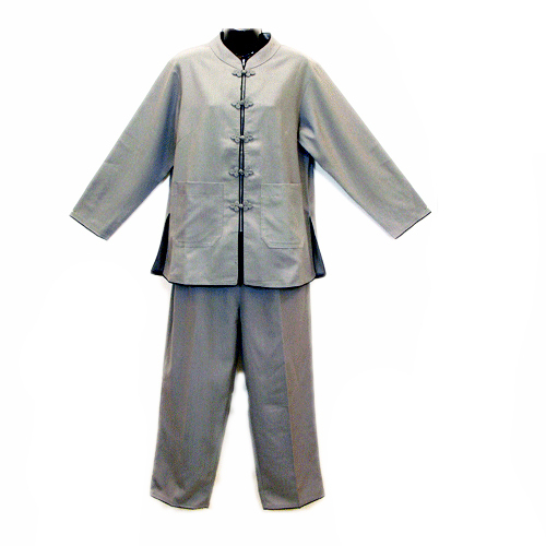 女居士服{滾黑邊} 冬裝XL 【十方】138681