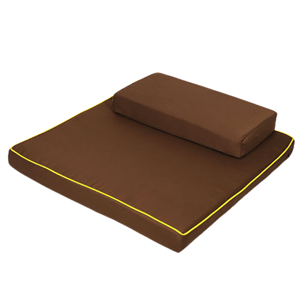 2呎椰絲坐墊 素面褐色2020C【十方】142594