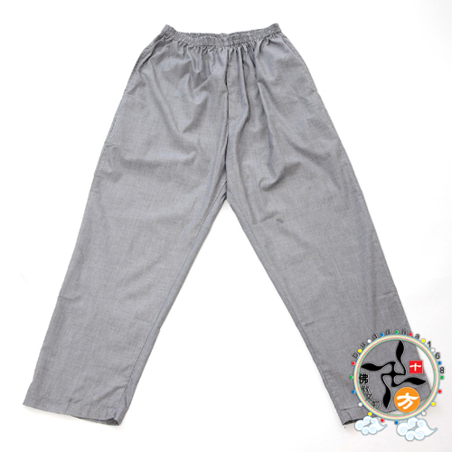 男居士服{米通布}塑扣 夏裝  XL【十方】153803