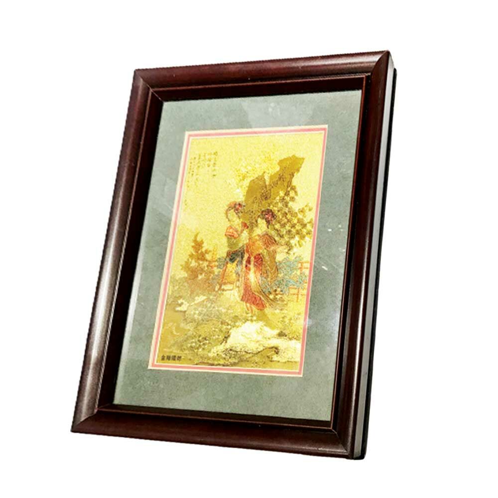 天女金箔畫框18.5*24cm【十方】117980