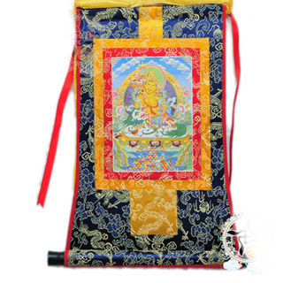 財寶天王 迷你唐卡【十方】140307