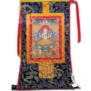 四臂觀音 迷你唐卡【十方】140297