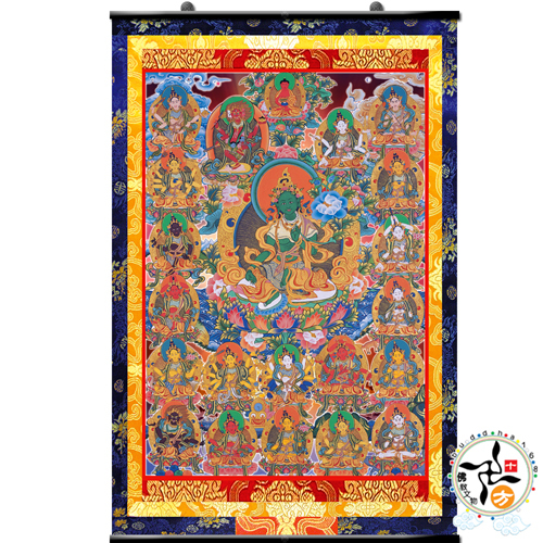 廿一度母{油畫布}掛圖高90公分【十方】139896