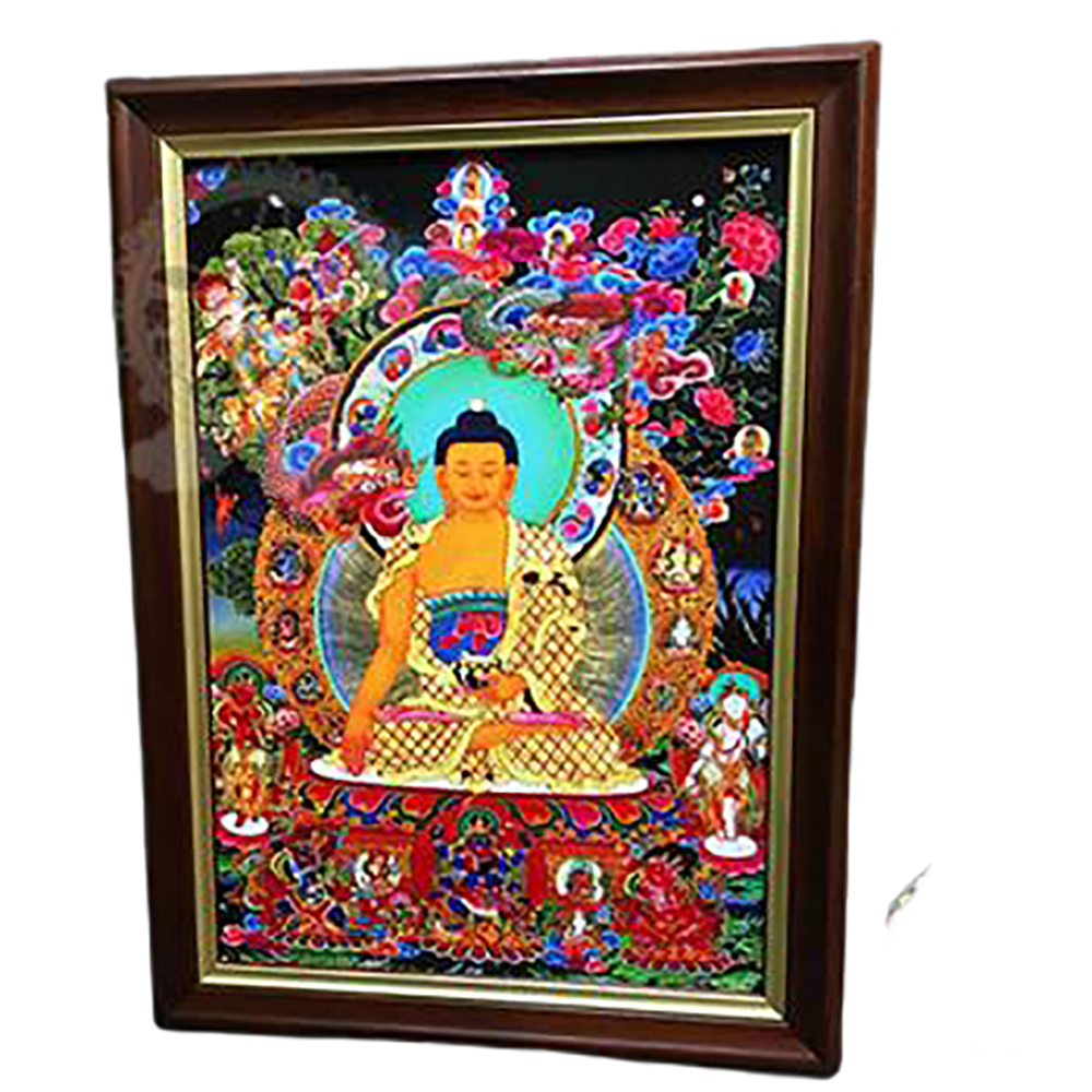 釋迦牟尼佛 {壓克力畫} 掛圖 70公分A2【十方】146341