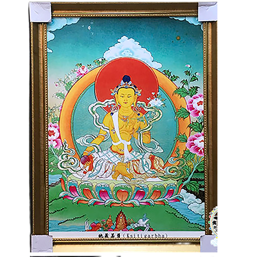 地藏菩薩{壓克力畫}  掛圖 95公分【十方】146334