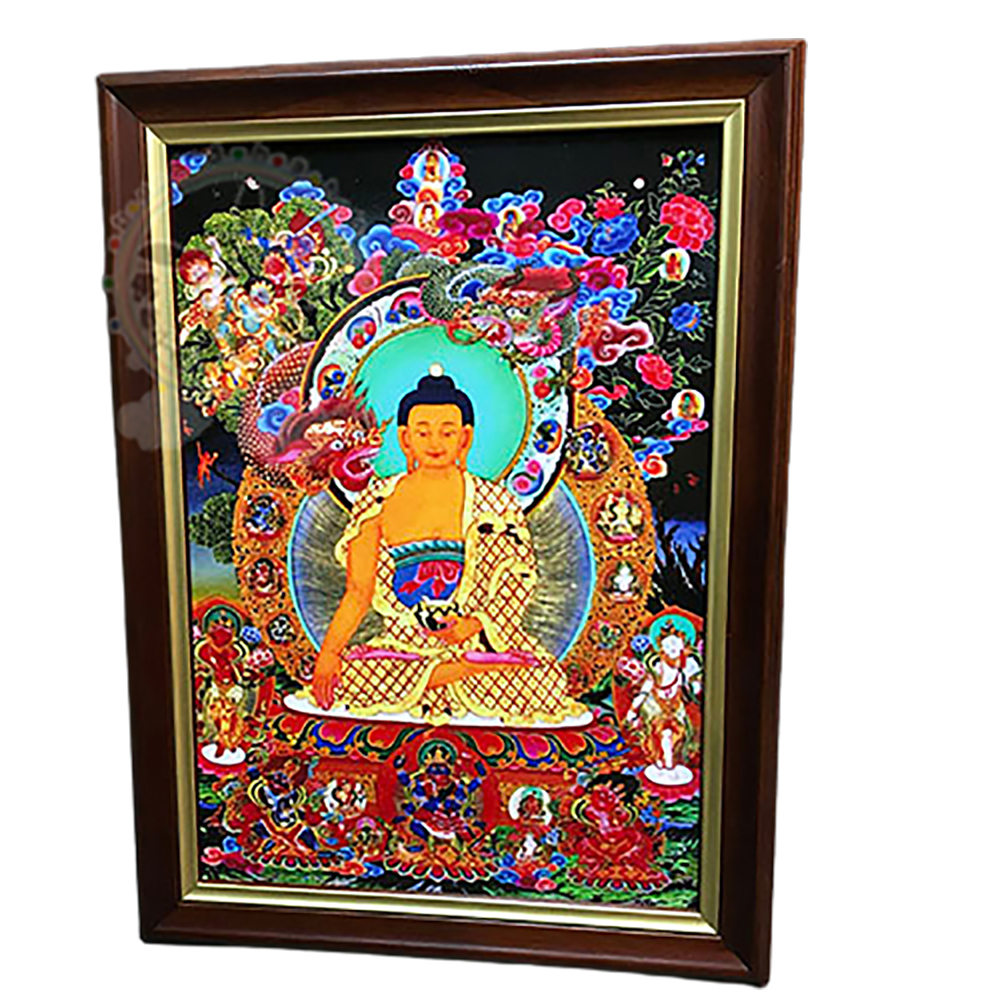 釋迦牟尼佛  {壓克力畫} 掛圖 34公分 A【十方】146312